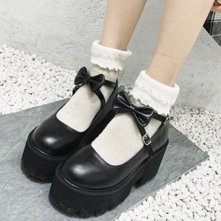 Timeless Black Mary Jane Shoes - Image 1