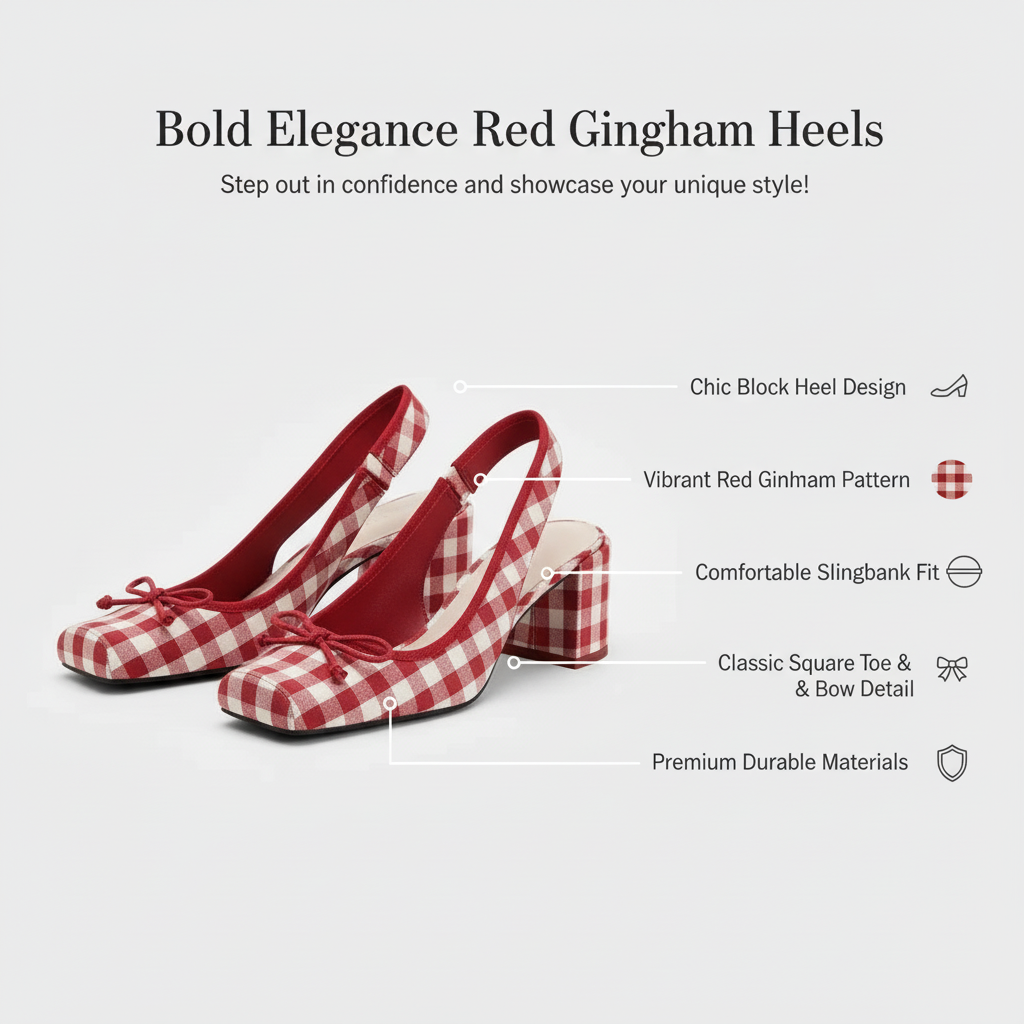 Bold Elegance Red Heels